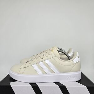New adidas Grand Court 2.0 Alumina Cloud White Women's Shoes Size 8.5